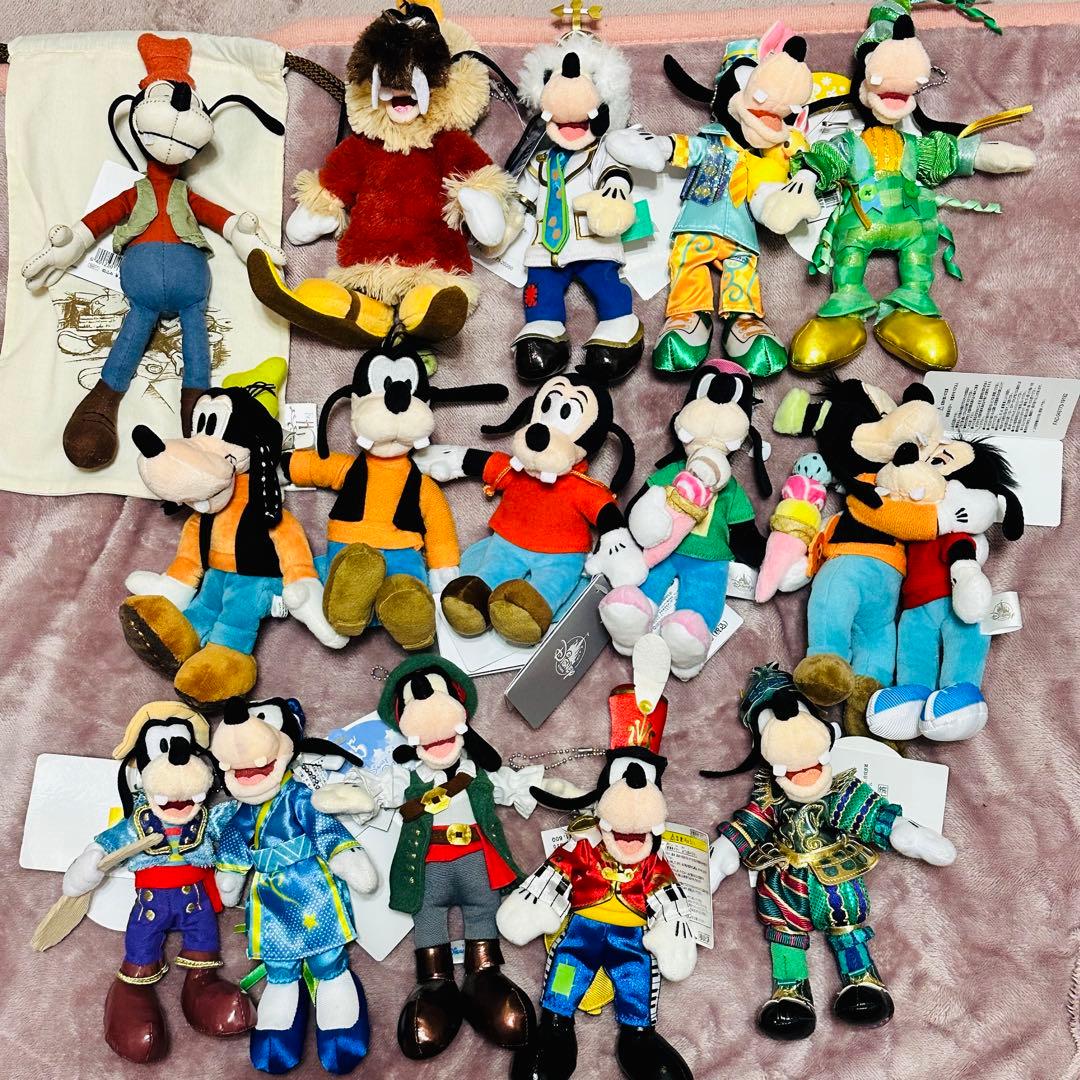 グーフィー ぬいぐるみバッチセット