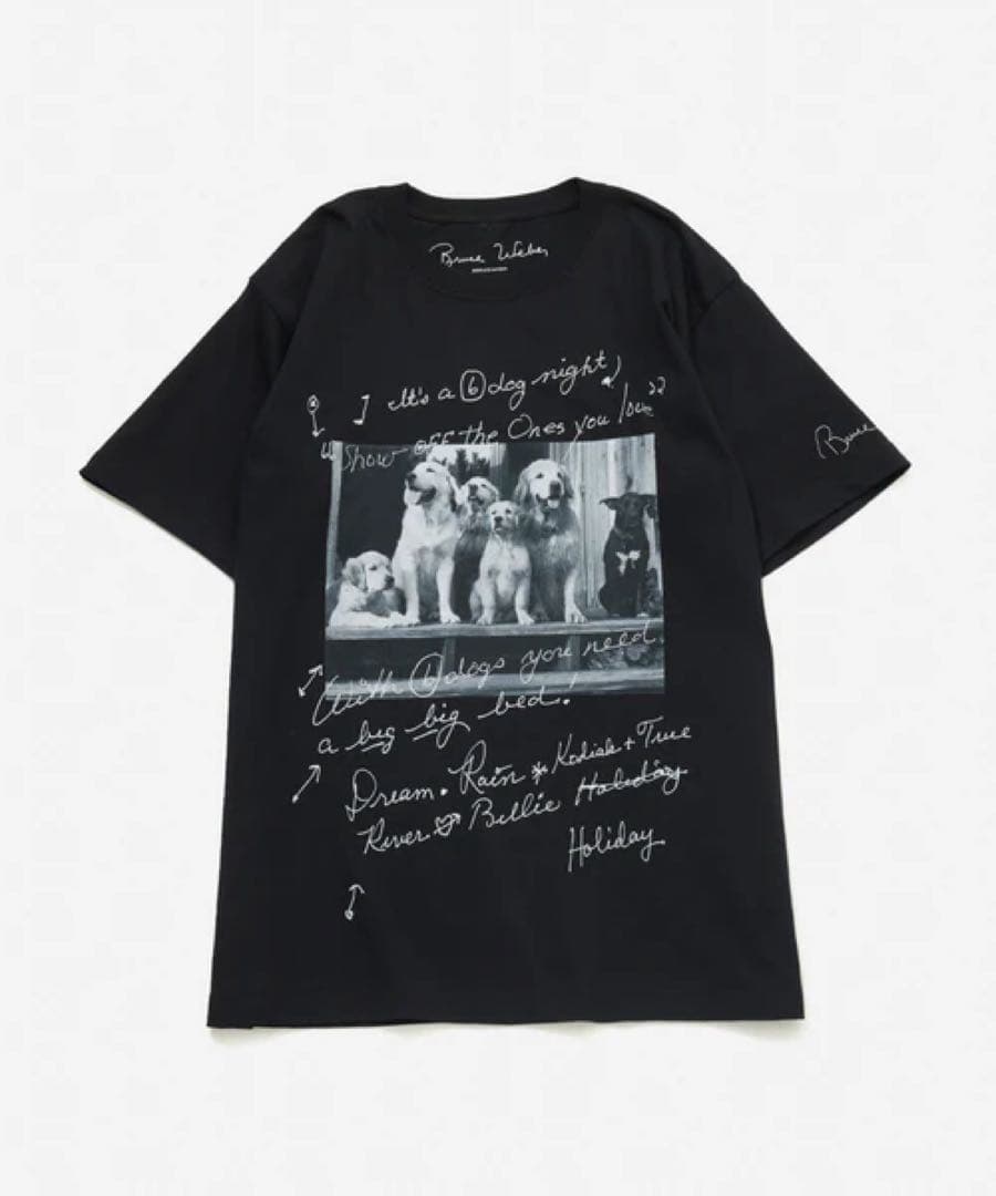 希少 biotop×bruce weber×10c コラボ フォトTシャツ M