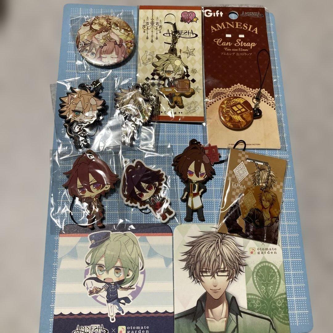AMNESIA 11点 缶バッジ ストラップ 他 トーマ シン - メルカリ
