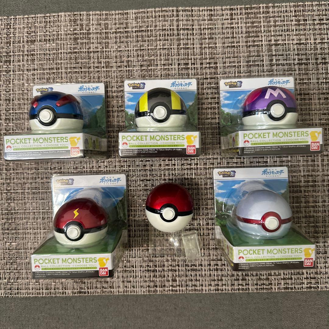 ポケットモンスター ボールコレクション キミにきめた！ 全6種コンプ