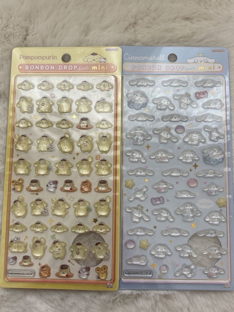 ボンボンドロップシールミニ サンリオ 8種(おまけ付き)