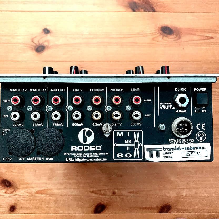 RODEC MIXBOX DJミキサー 美品
