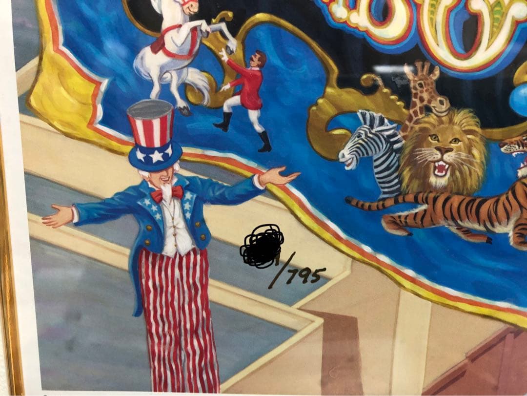 ディズニーファインアート　ダンボ　セル画　タペストリー