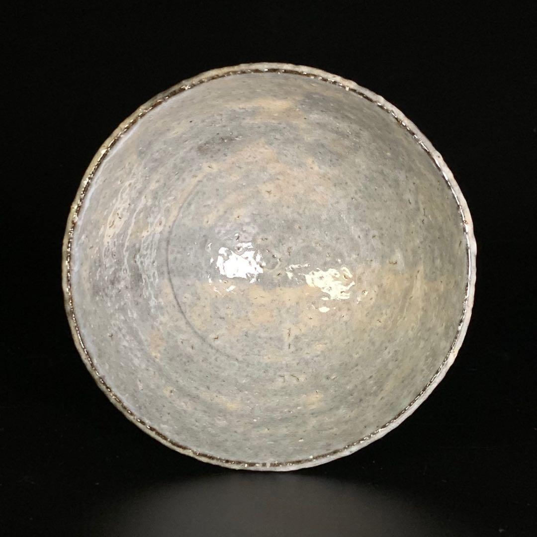 波多野善蔵】萩焼 県無形文化財 指月窯 萩茶碗 共箱 - メルカリ