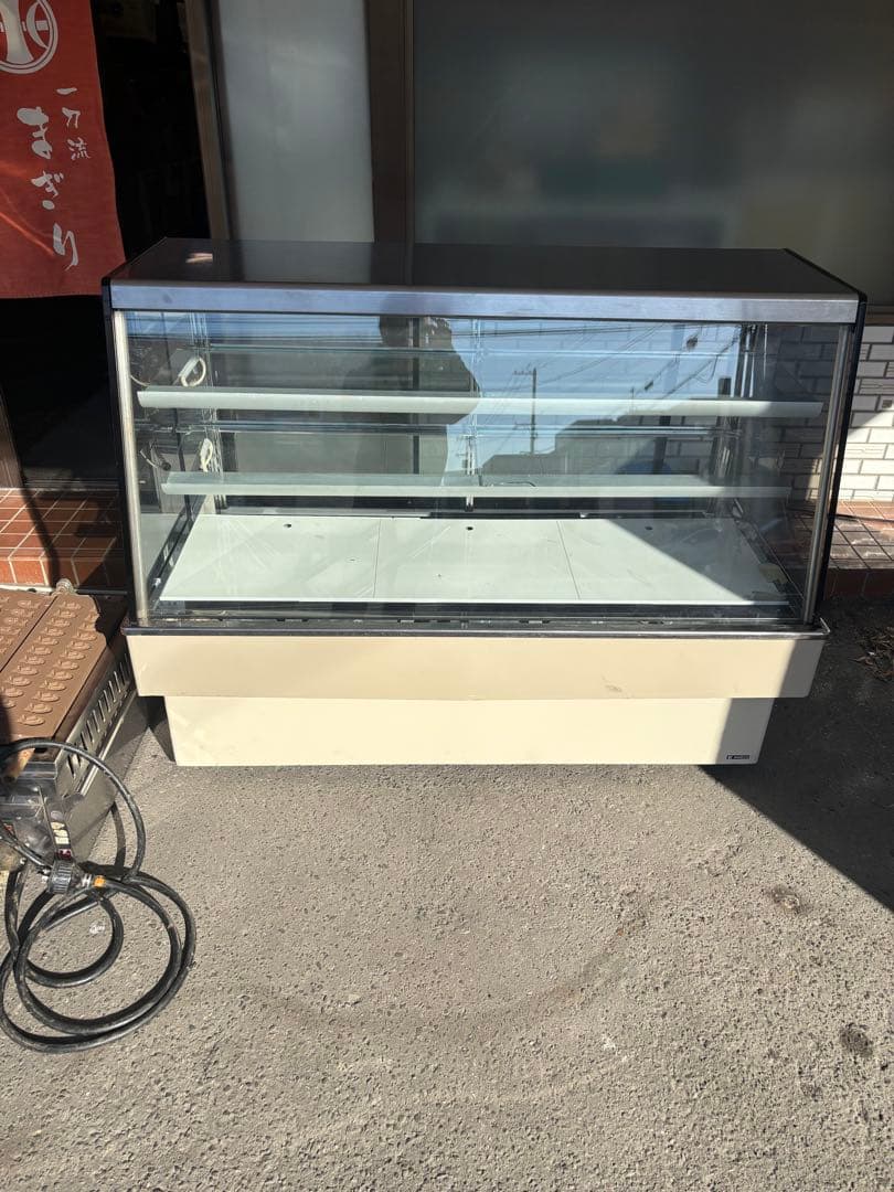 サンデン冷蔵ショーケース　TSA-150Y-B