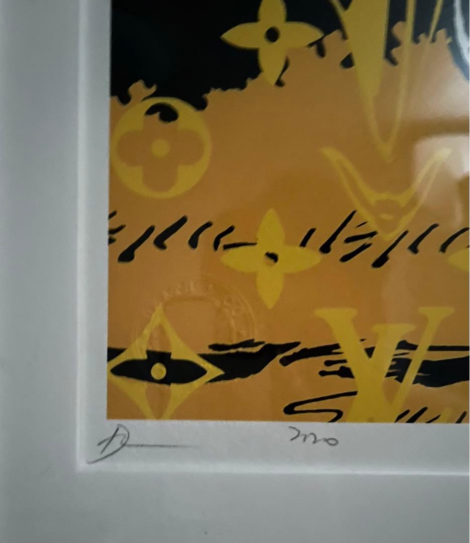 DEATH NYC 世界限定100枚 アートポスター ※重厚額縁付き