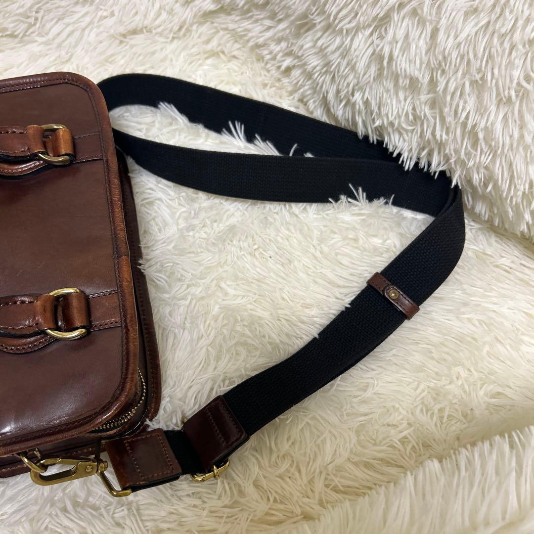 【美品】THE WARMTHCRAFTS ホースハイド　2way バッグ