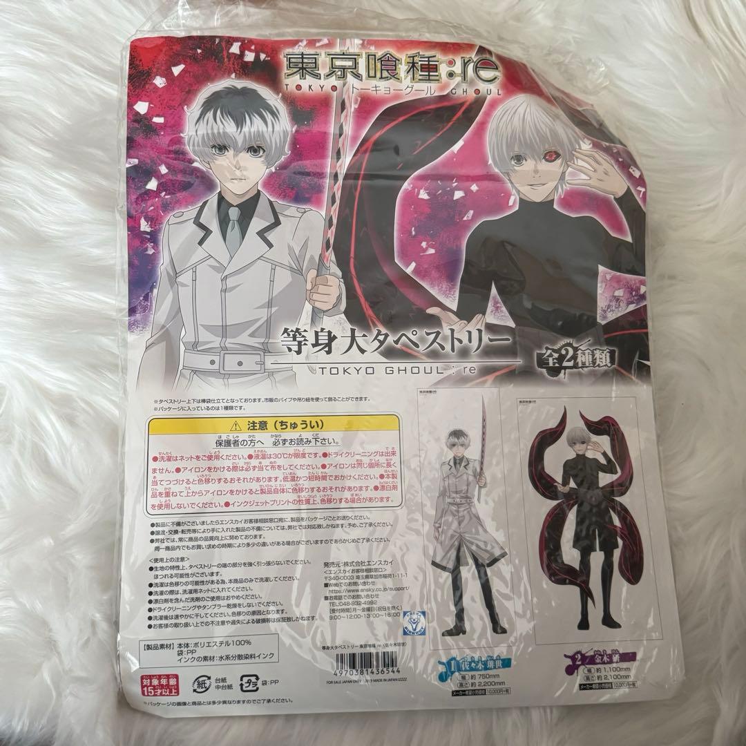 東京喰種：re 佐々木琲世 等身大タペストリー
