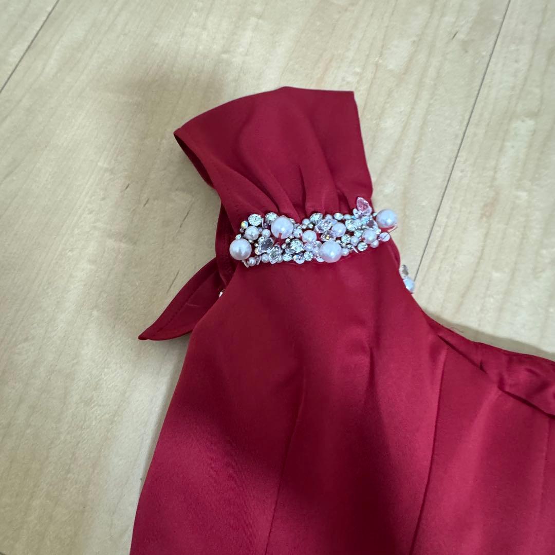 AngelR エンジェルアール ワンショルダー ミニドレス キャバ ビジュー