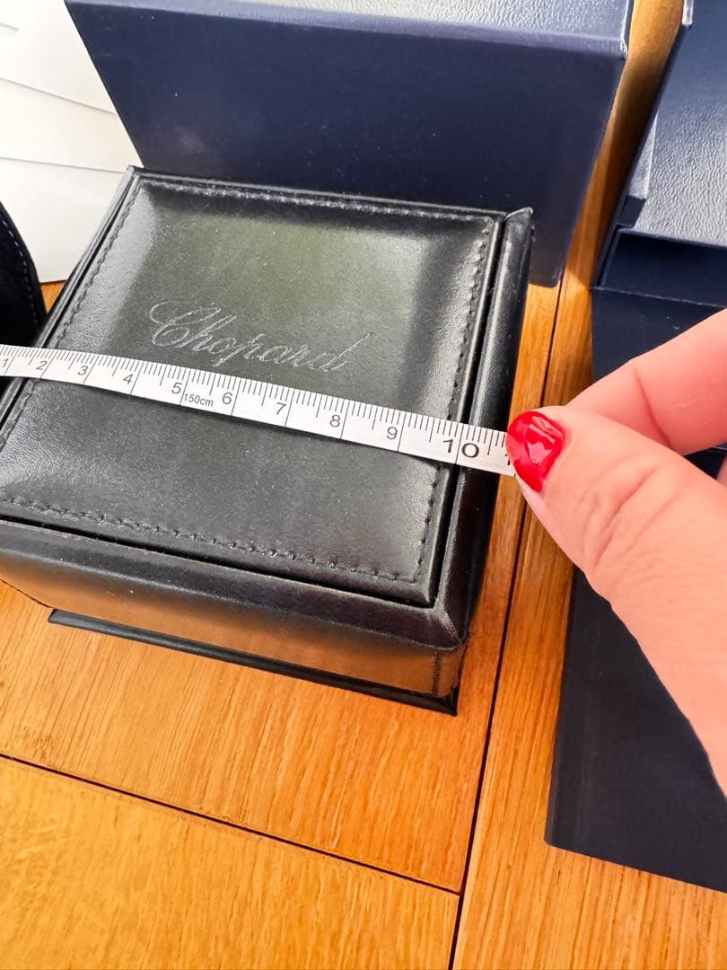 ショパール ジュエリーケース 時計空箱 アクセサリー入れ 旅行携帯用