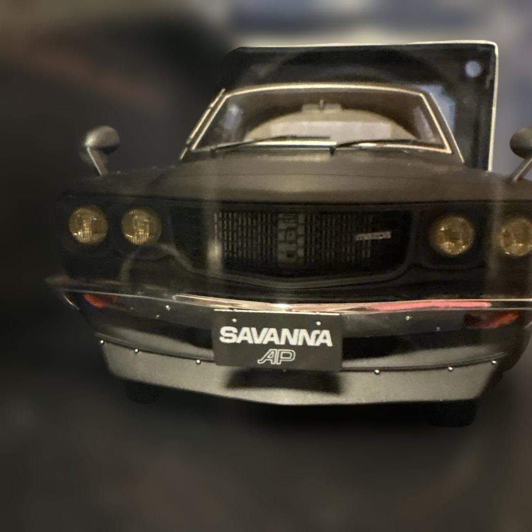 ヤーシン ignition1/18 マツダ　サバンナS124A ブラック