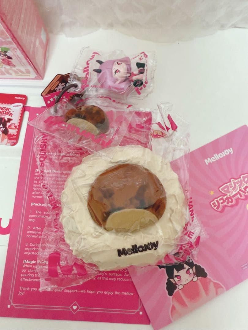 Mellojoy スクイーズ 大福 栗 マロン　シークレット レア