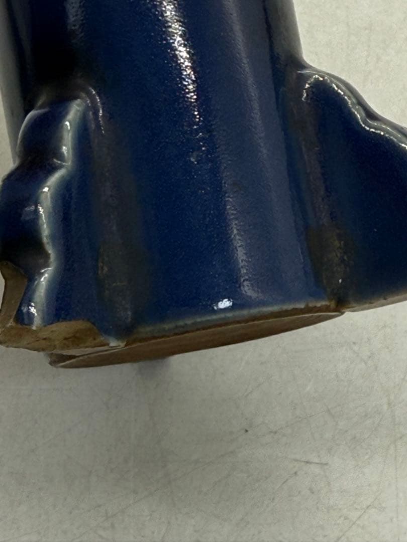 瑠璃釉 香筒 足付 霽藍 茶道具 送料込み251027 - メルカリ