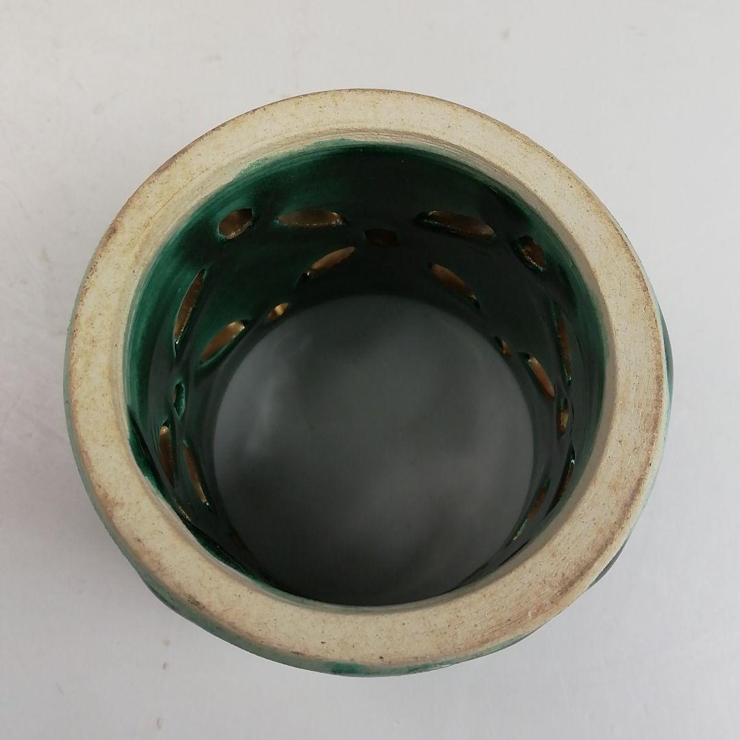 T895 蓋置 『七宝透 蓋置』『加賀瑞山 造』 共箱 茶道具 加賀瑞