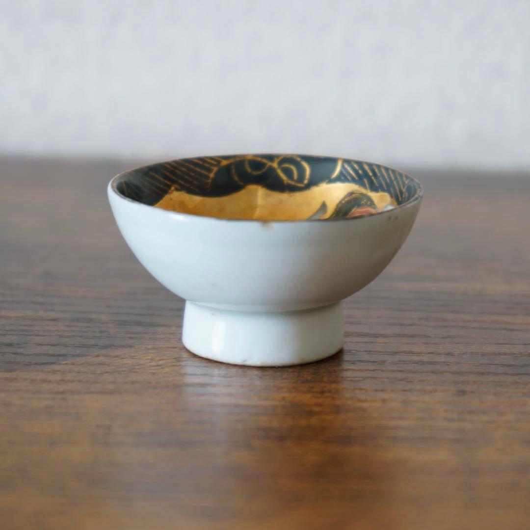 春画盃浮世絵古伊万里九谷焼お猪口骨董品江戸時代