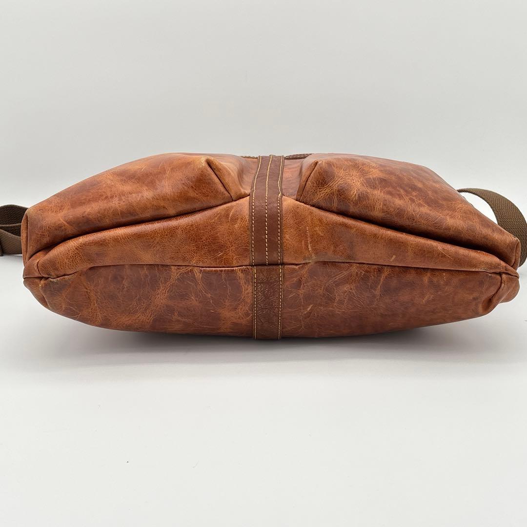 【希少】輪怐 LIN-KU ビジネスバッグ 2way ブリーフケース キャメル