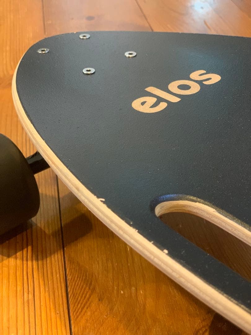 美品 elos スケートボード/LEDライト付き/袋付き