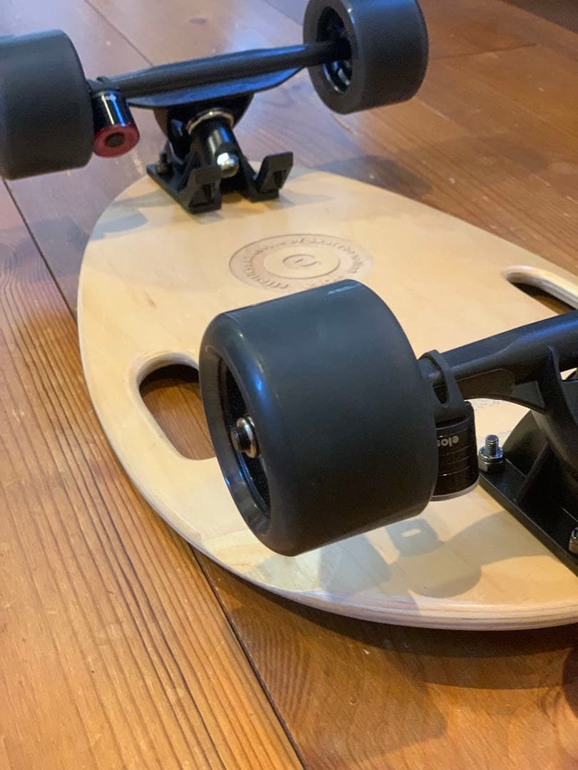 美品 elos スケートボード/LEDライト付き/袋付き