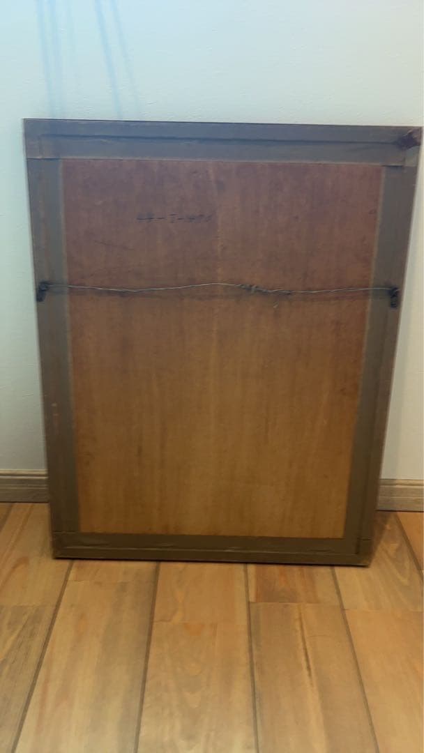 藤田嗣治（レオナール・フジタ）「猫を抱く少女」 作者サインあり　12/40