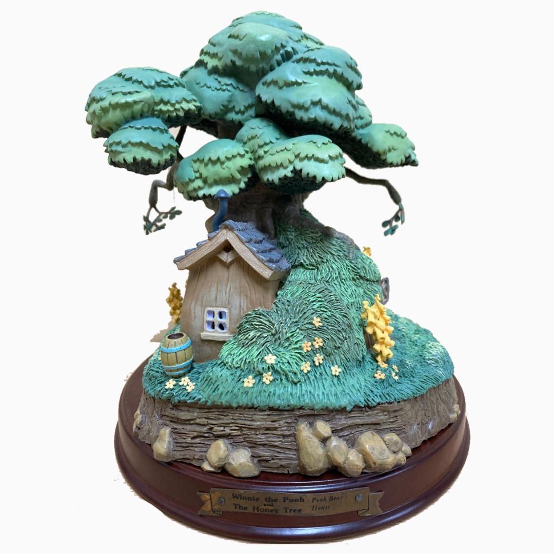 ディズニー WDCC くまのプーさん ツリーハウス ミニフィギュア3体