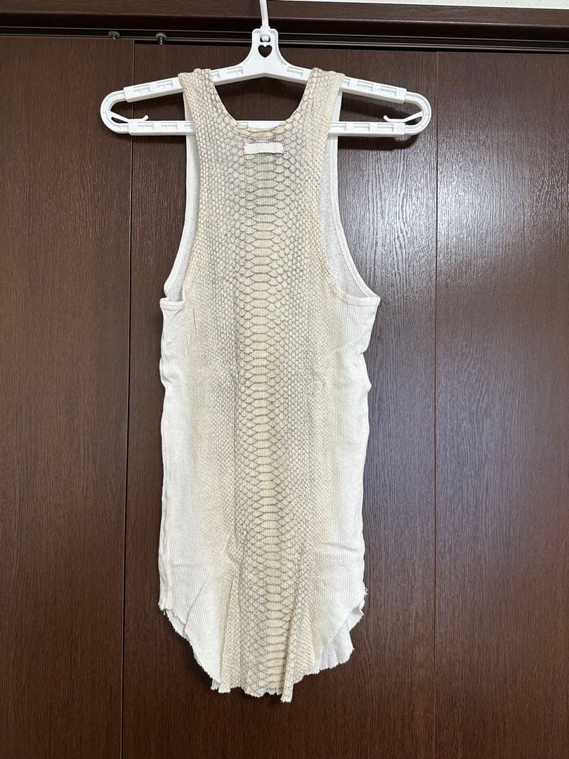 IF SIX WAS NINE ホワイト タンクトップ M コットン100%