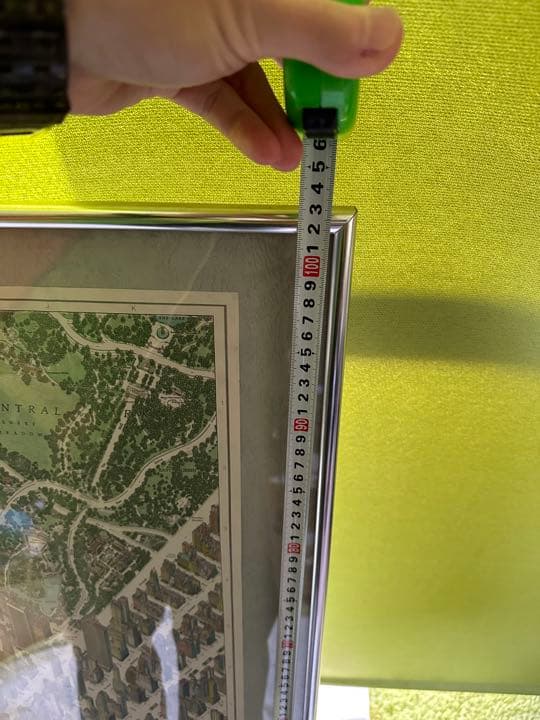 【額入り】MIDTOWN MANHATTAN 鳥瞰図