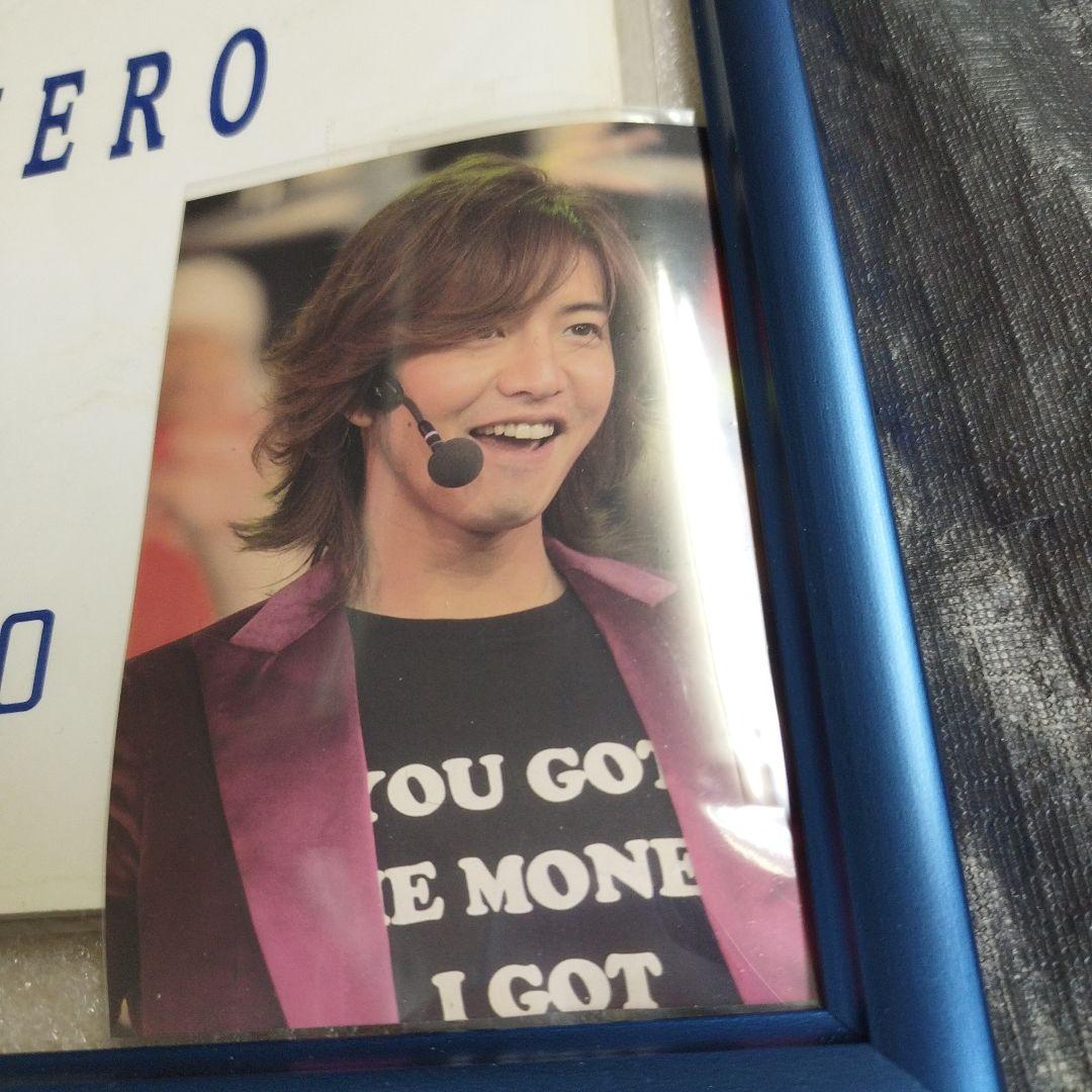 ドラマ HERO 第10 話台本　キムタクフォト額入り. 紅白歌合戦ＦＡＸサイン