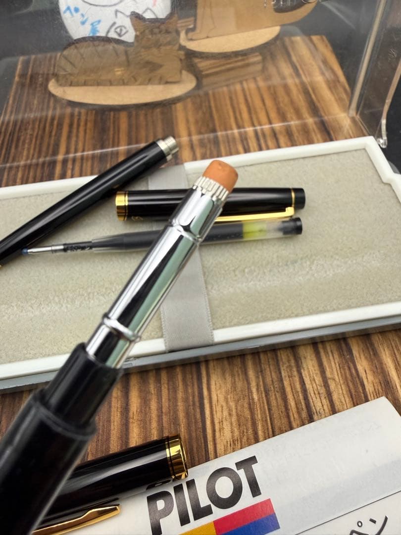 レア Pilot エリート 万年筆 ボールペン シャーペン セット