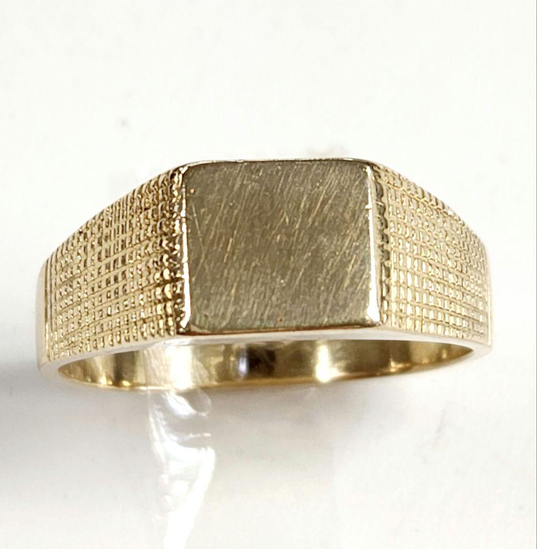 k18 印台 ヴィンテージリング 6.74g 20号