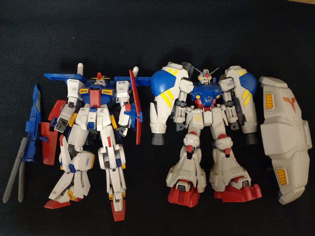 HG 1/144 RX78GP03 デンドロビウムとジャンクガンプラの詰め合わせ