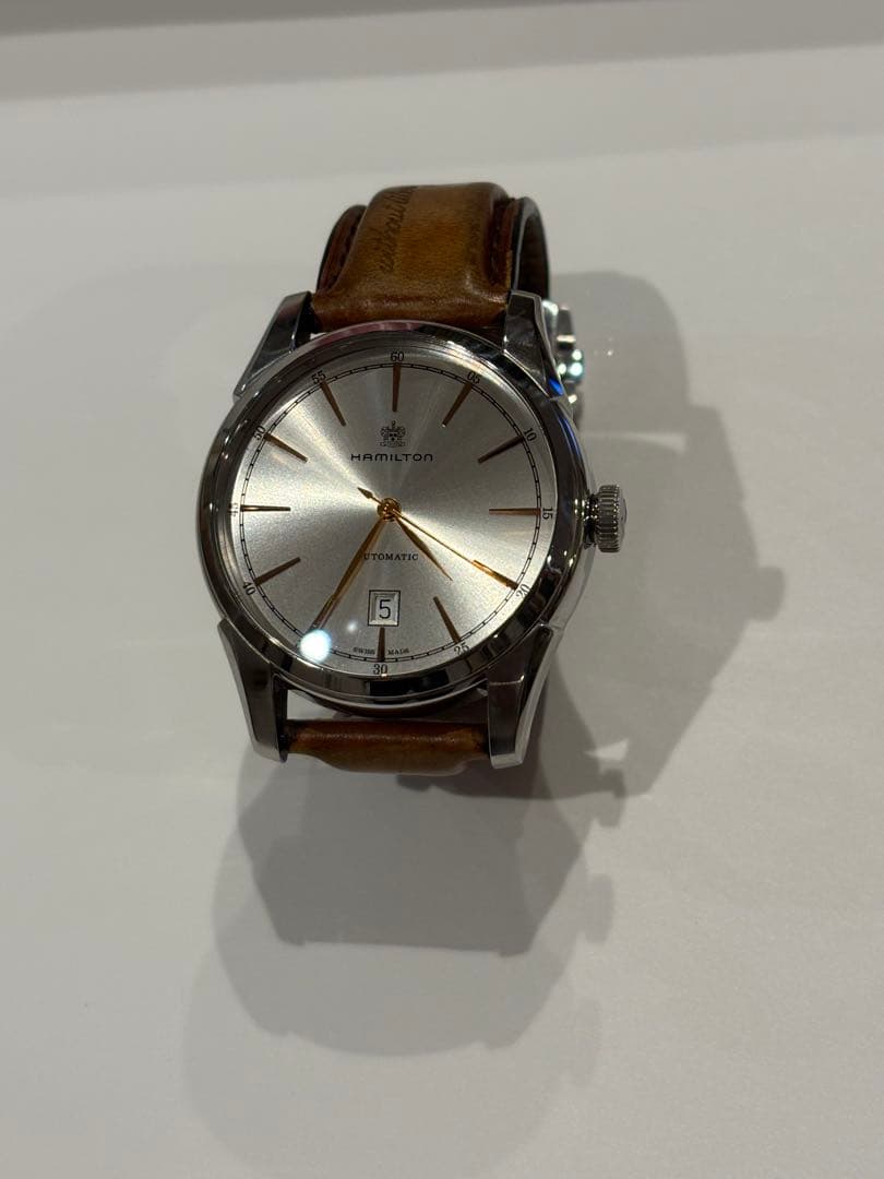 HAMILTON 自動巻き腕時計 シルバー