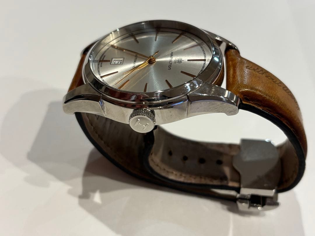 HAMILTON 自動巻き腕時計 シルバー