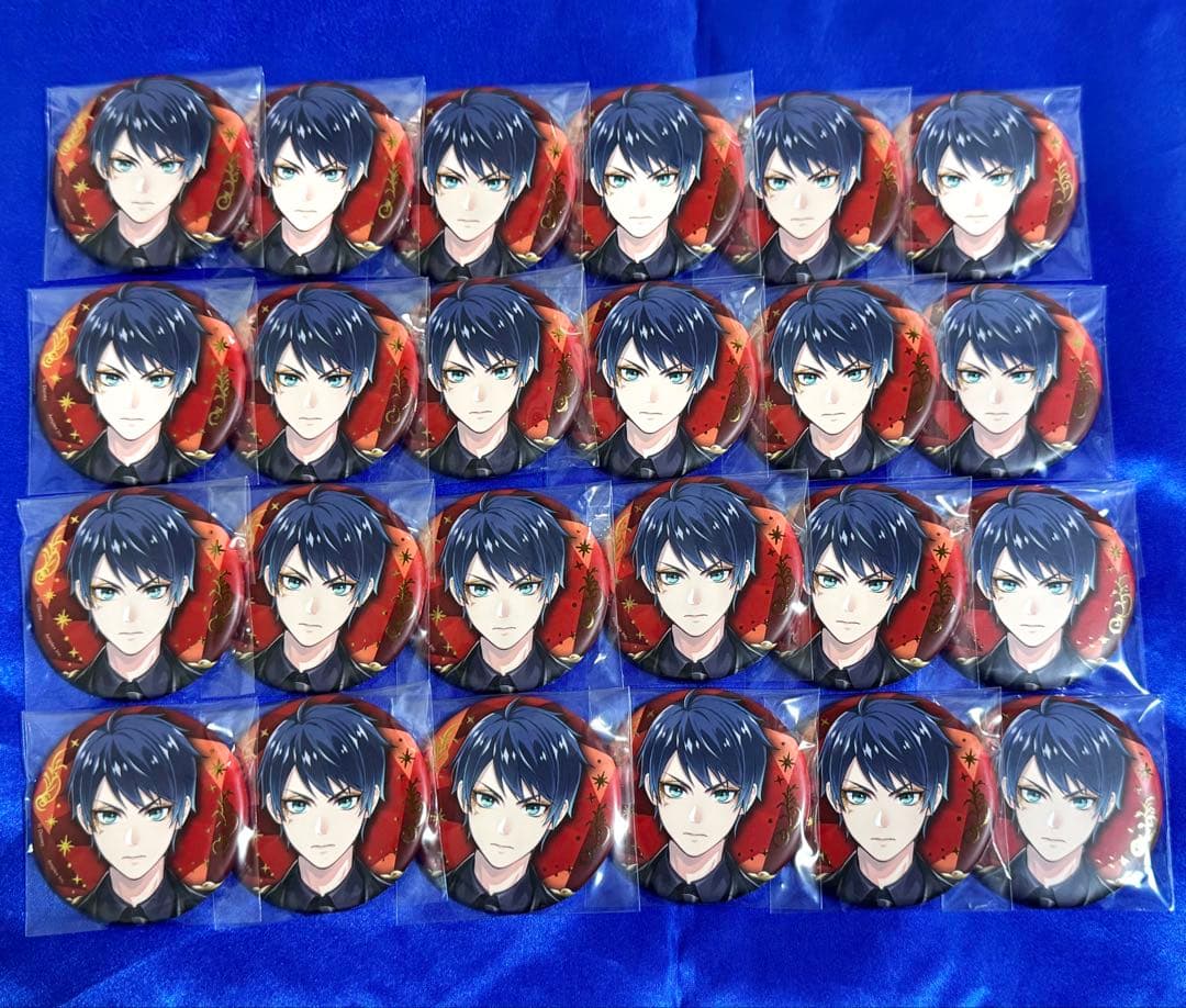 ツイステ デュース ブレイジングジュエル 缶バッジ 24個