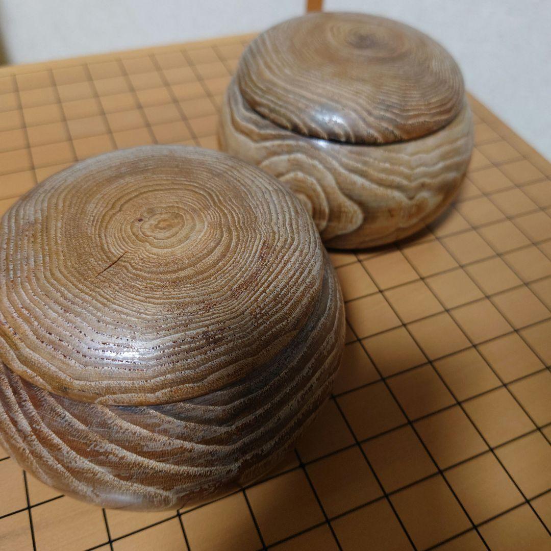 【美品】碁盤・碁笥・碁石セット