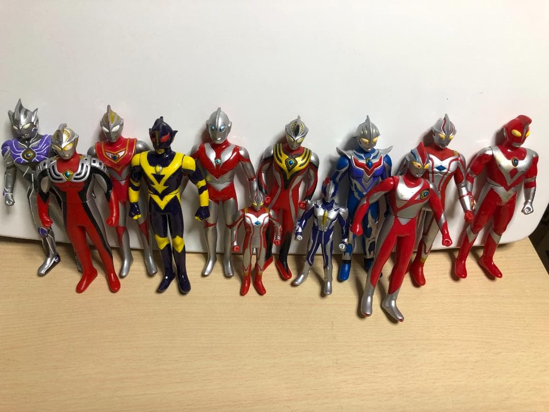 ジャンク　ソフビ　ウルトラマン系　62体まとめて　※傷や汚れあり