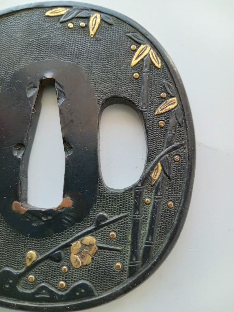 鐔（鍔）　古金工　桃山時代