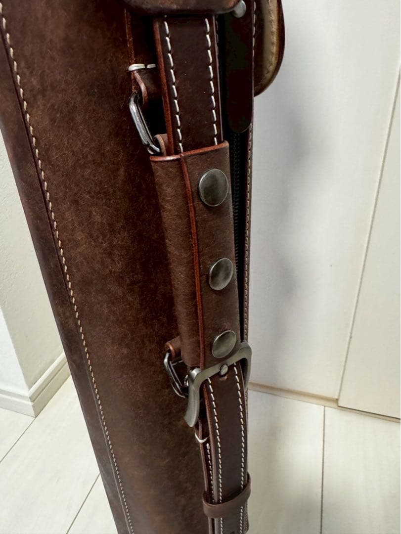 ビリヤード　本革キューケース3b6s