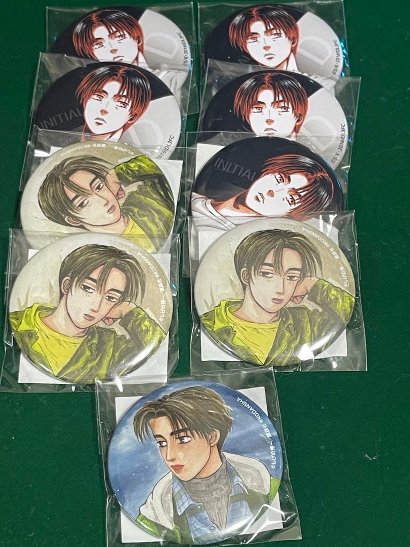 頭文字D 缶バッジ 藤原拓海 藤原拓海(3)】頭文字D 缶バッジ Vol.