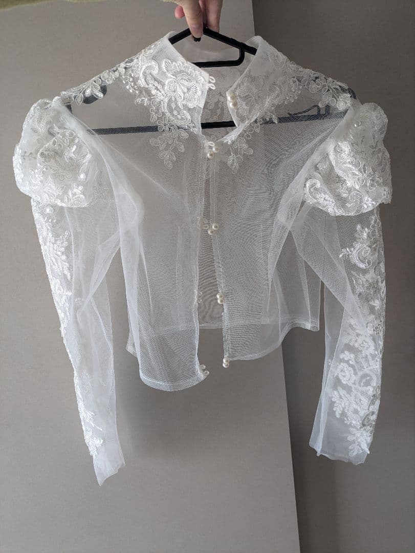 ウェディングドレス用ブラウス