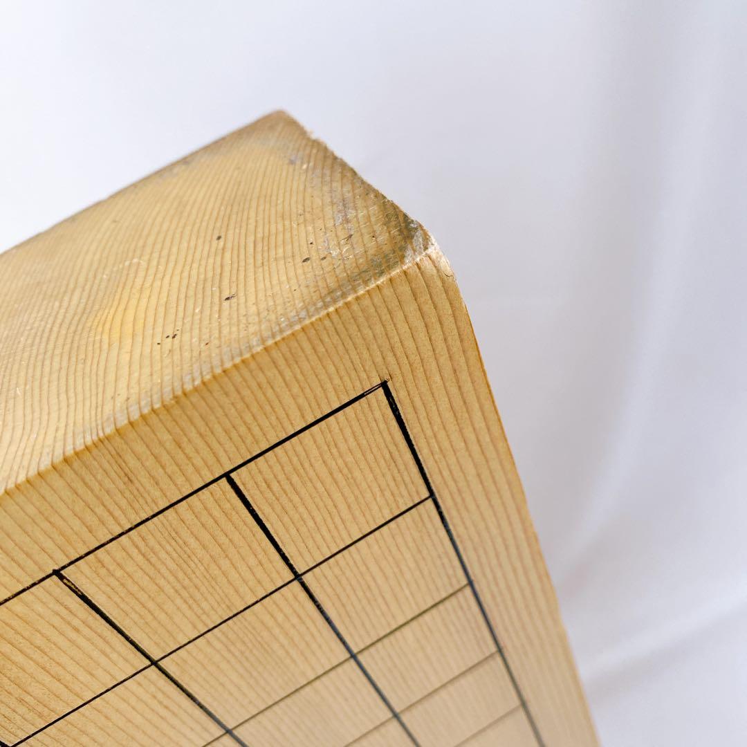 卓上碁盤　碁石　蛤碁石　那智黒　碁笥　木製　本寸　白181個　黒179個　囲碁