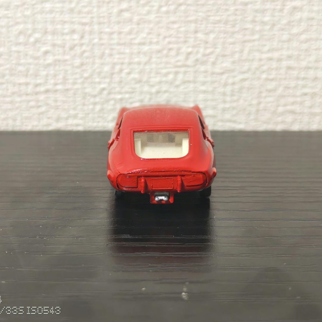 TOMICA　トミカ　トヨタ2000GT　赤色　1Aホイール　箱付き
