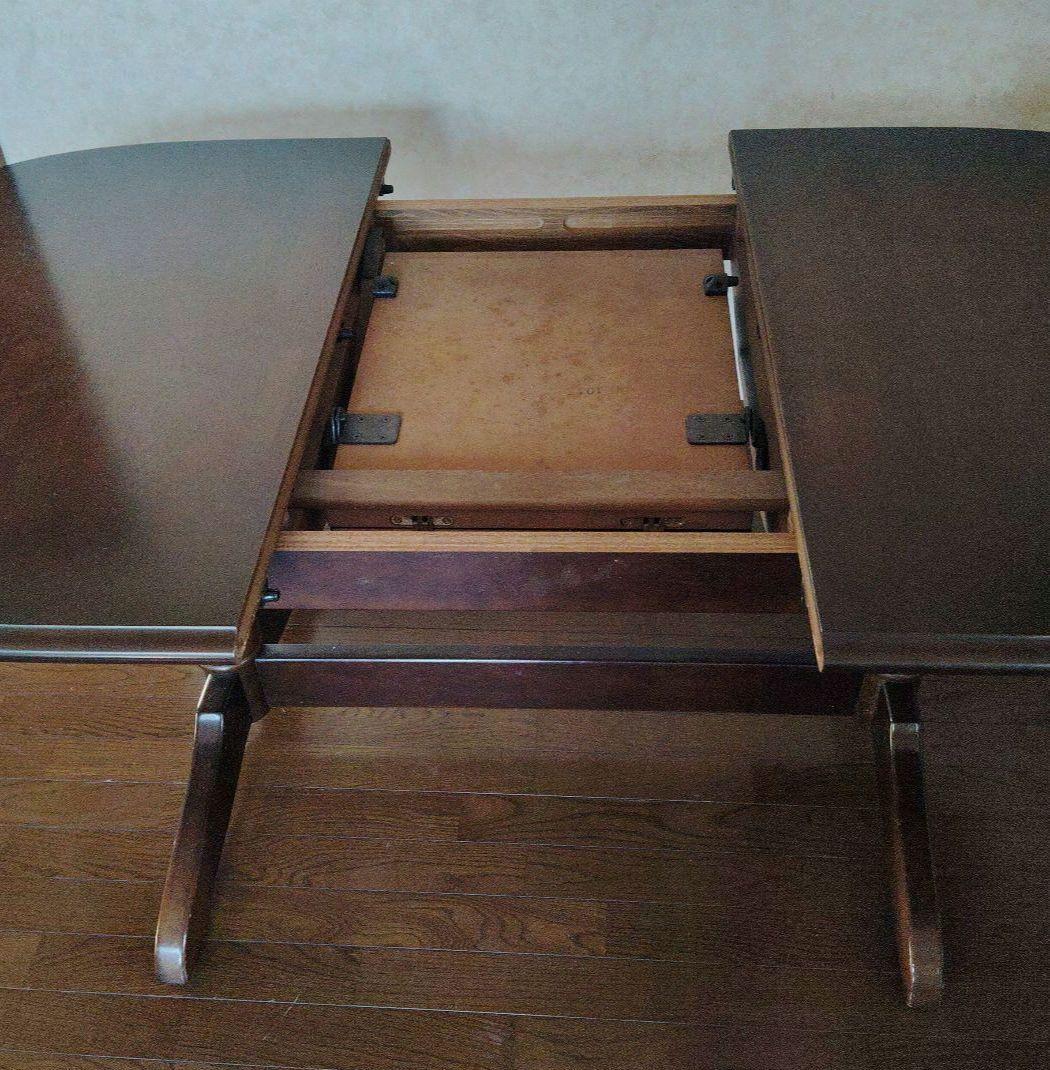 飛騨産業 キツツキマ―ク エクステンション ダイニングテ―ブル