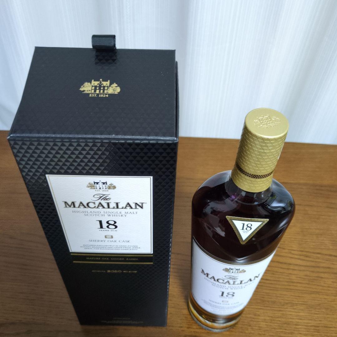 マッカラン18年2020 Sherry Oak 700ml お一人様一点まで】ザ