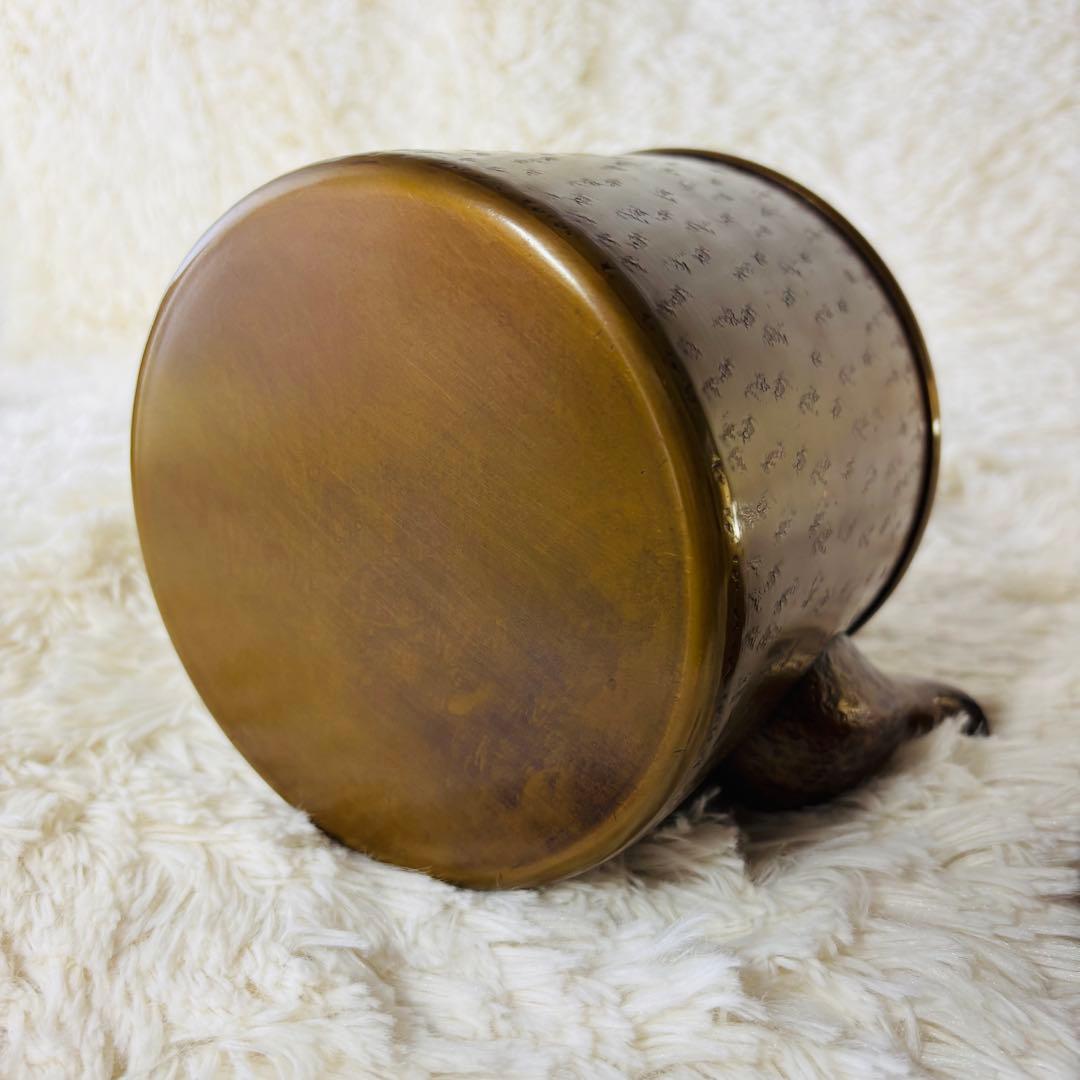 北越堂 湯沸 四代 本間弘 鎚起銅器 共箱 美品 やかん