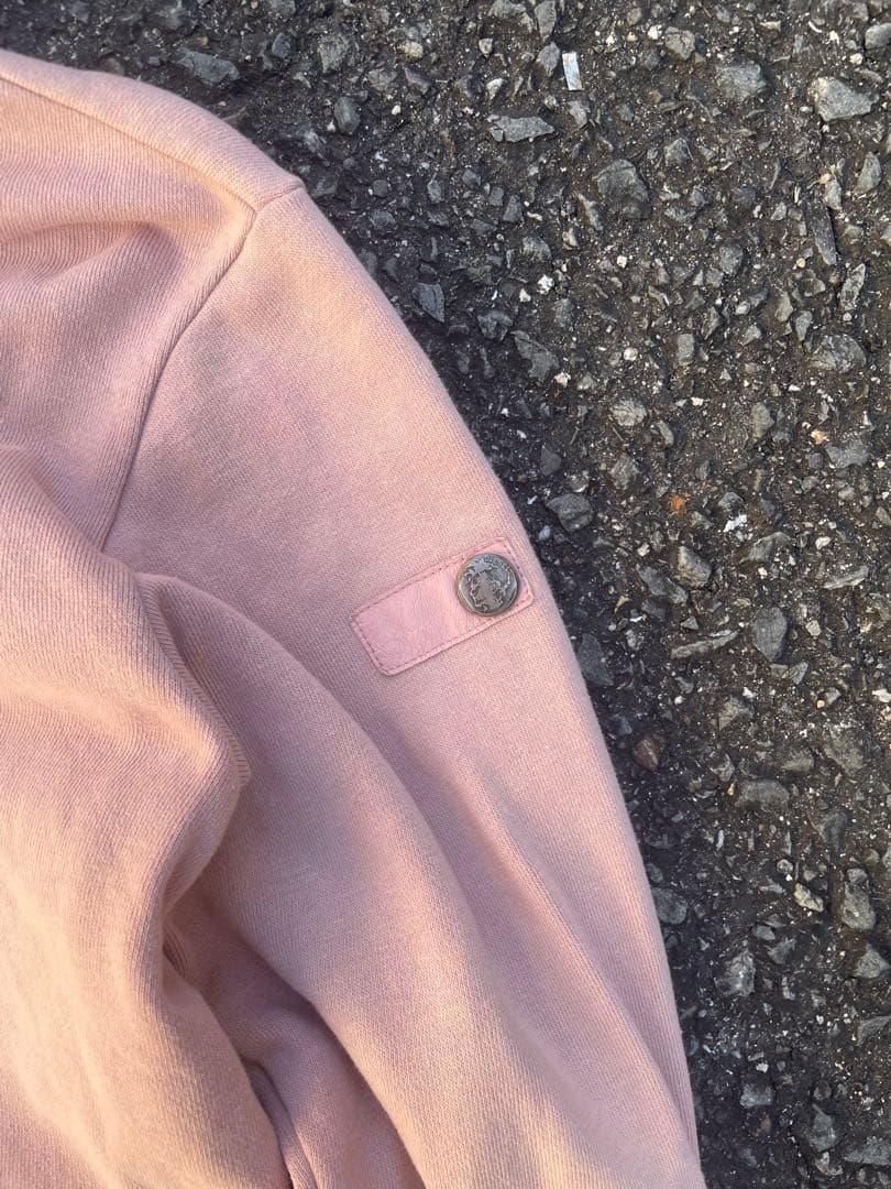 00s DIESEL ピンク ジップアップパーカーy2k 平成 ギャル