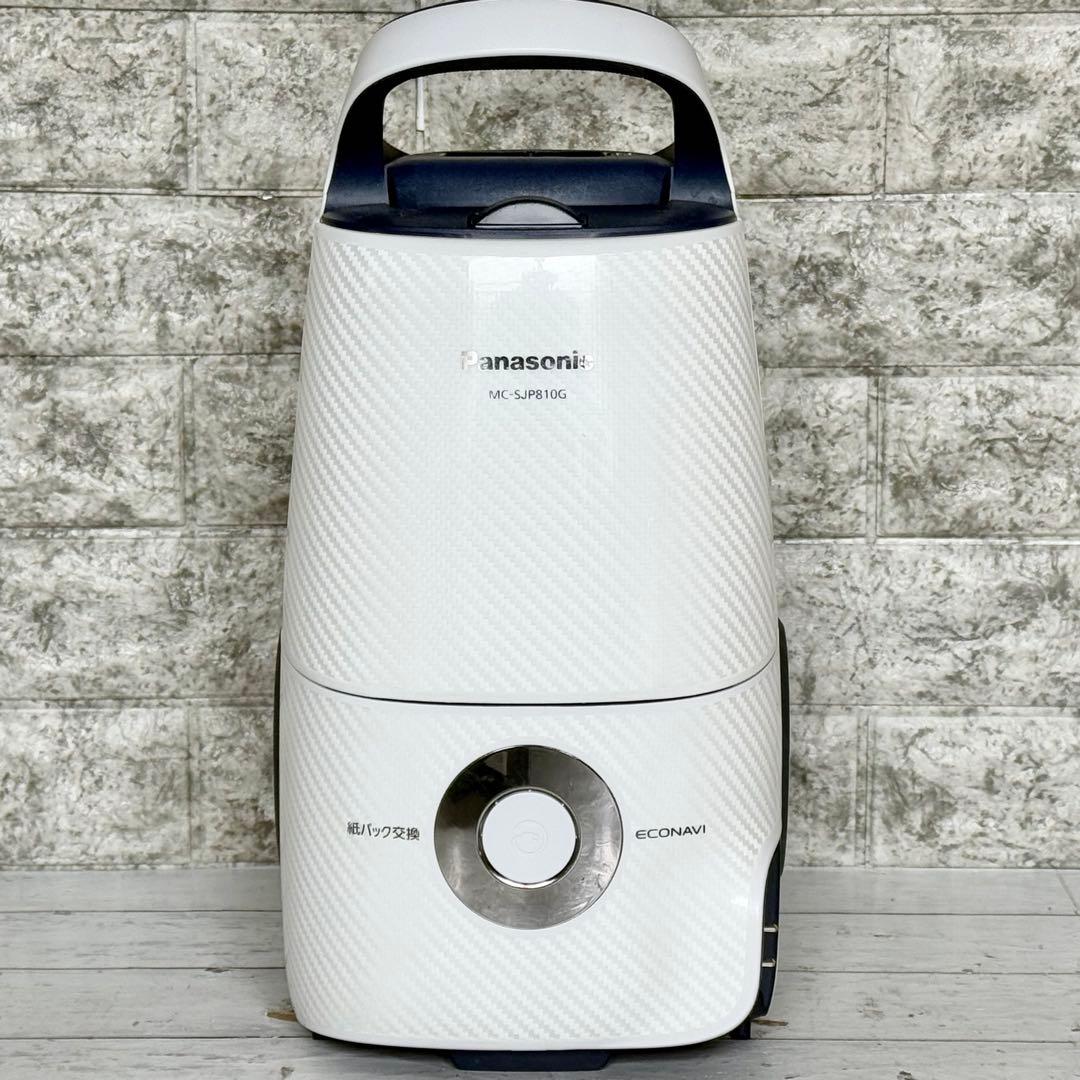 紙パック付き❗️Panasonic「Jコンセプト・クリーナー」MC-SJP810G