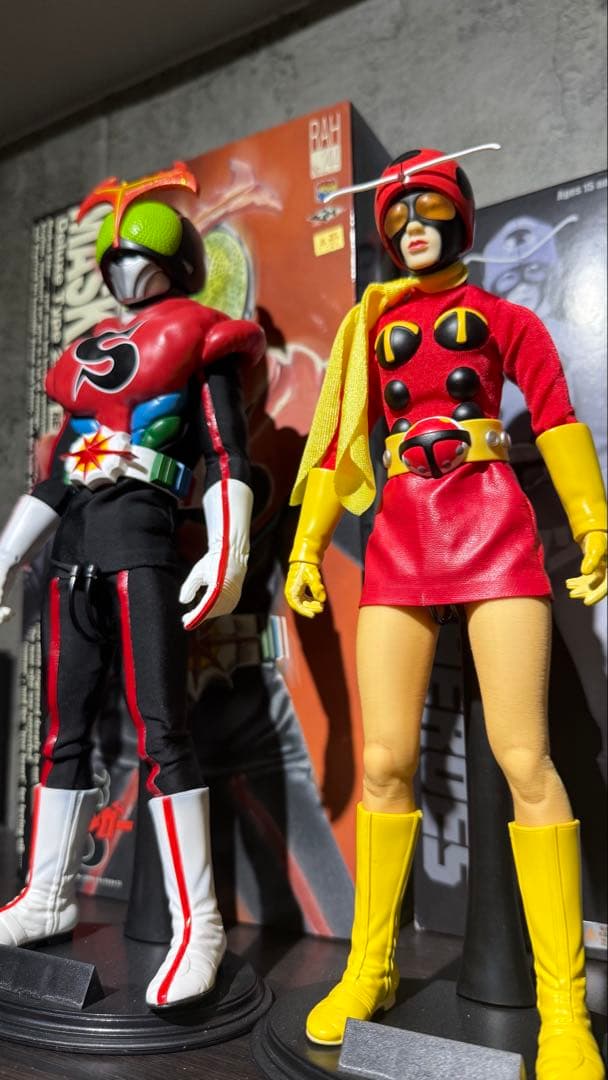 RAH 仮面ライダー ストロンガー タックル まとめ売り メディコムトイ