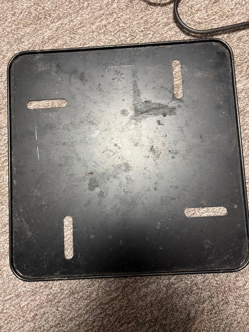 スノーピーク 焚き火台L スターターセット 収納ケース　耐熱塗装　黒 ブラック