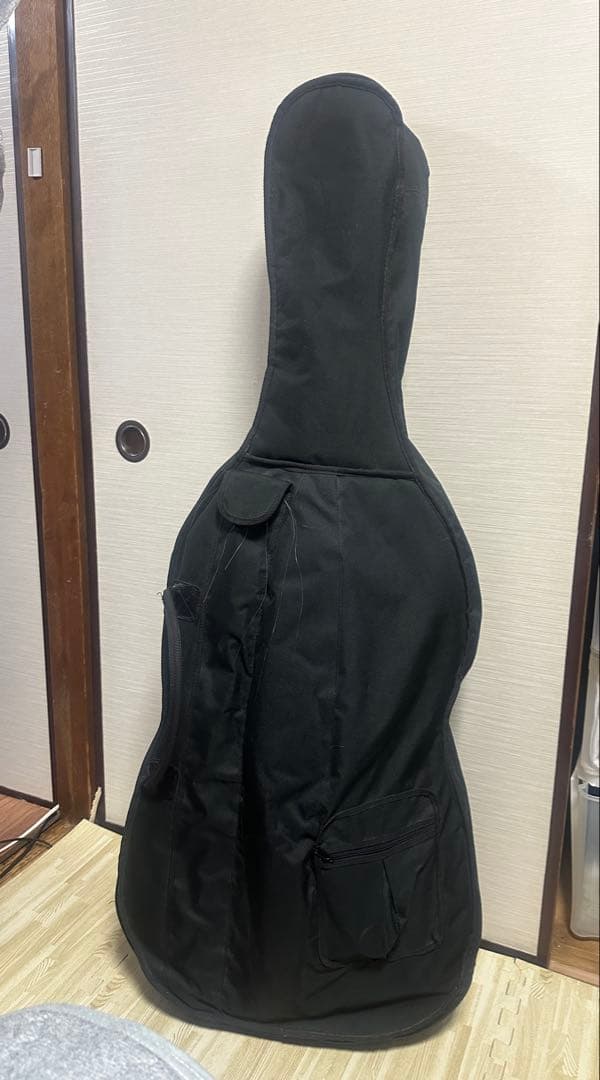 Romanza RE-1200 チェロ 木製チェロ 光沢仕上げ ケース付き