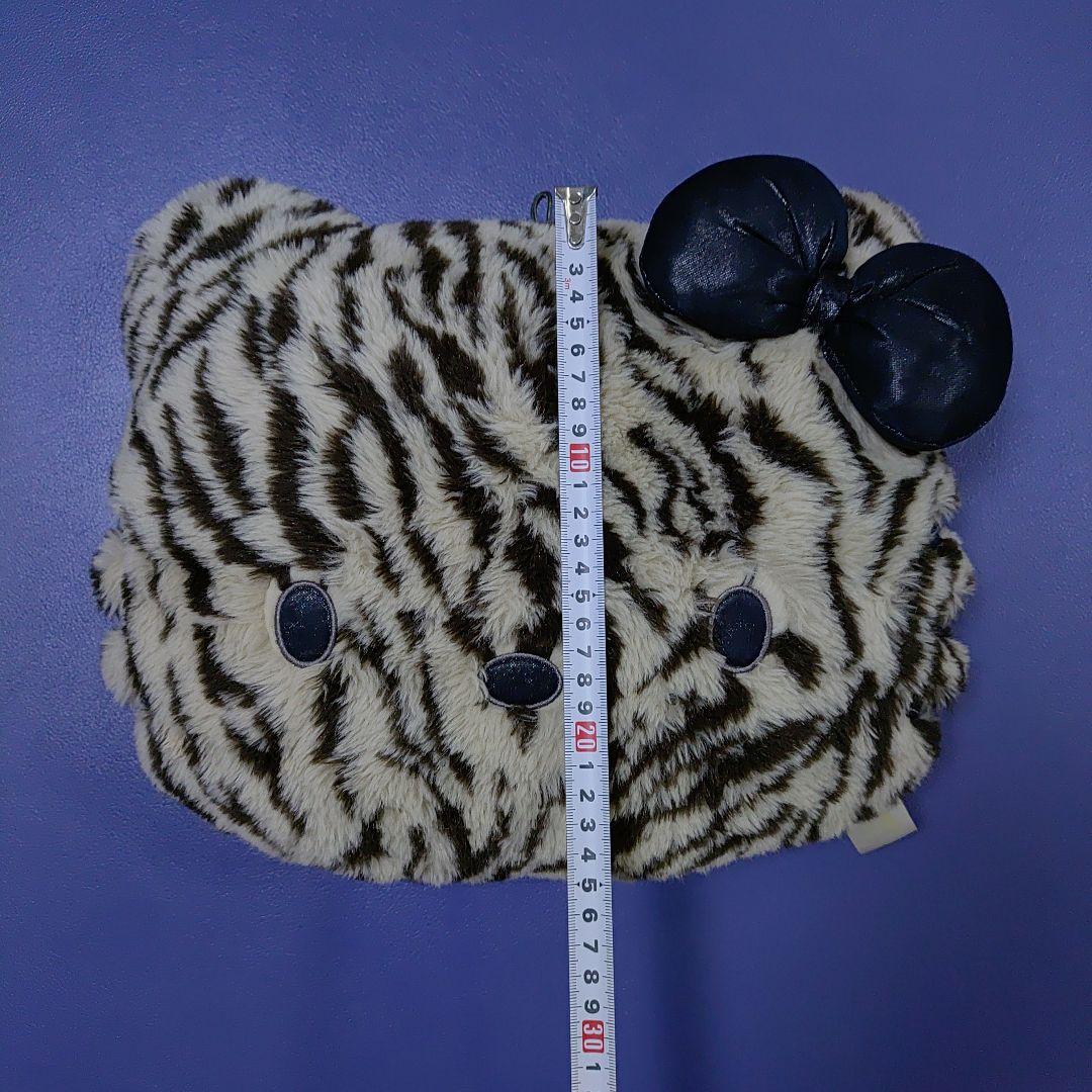 サンリオ 当時物 ヒョウ柄 ゼブラ柄 平成レトロ ハローキティ クッション　希少